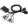 Image de Cs682 Switch Kvm 2 Ports Dvi/usb/audio Câbles Intégrés Aten