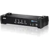 Image de Aten CS1764A, commutateur KVM 4 ports, 2x USB, DVI, Commutateur KVM, Noir