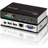 Image de Aten CE700A Extension KVM VGA USB 150m, Commutateur KVM, Gris, Noir