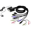 Image de Aten CS692, KVM à 2 ports, Commutateur KVM, Noir