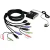 Image de Cs692 Kvm In Cable 2 Ports Hdmi/usb+audio Aten