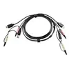 Image de ATEN 2L-7D02UD - Câble vidéo / USB / audio - USB, mini-phone stereo 3.5 mm, DVI-D (M) pour mini-phone stereo 3.5 mm, USB type B, DVI-D (M) - 1.8 m