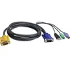 Image de Cable Pour Kvm Aten 2l-53xxup Vga-usb+ps2 - 180m