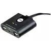 Image de Aten Us224, Commutateur KVM, Noir