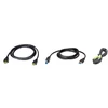 Image de ATEN 2L-7D02UHX3 câble kvm Noir 1,8 m 2L-7D02UHX3