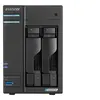 Image de ASUSTOR Lockerstor 2 Gen2+ AS6702T V2 - Serveur NAS - 2 Baies - SATA 6Gb/s - RAID JBOD, 0, 1, 5, 6, 10 - RAM 4 Go - 5 Gigabit Ethernet - iSCSI support