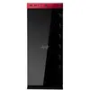 Image de IN WIN 805 - Tour - ATX - panneau latéral fenêtré (verre trempé) - pas d'alimentation (ATX12V/ PS/2/ EPS) - rouge - USB/Audio