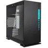 Image de IN WIN 301C - Tour - micro ATX - panneau latéral fenêtré - pas d'alimentation (ATX12V) - noir - USB/Audio