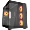 Image de Boitier gaming - Cougar Gaming - FV150RGB - Noir - Mini-ITX, Micro-ATX et ATX - GPU 400 mm - ARGB - Jusqu’à neuf ventilateurs