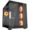 Image de Cougar Boitier Moyen Tour ATX FV150 RGB avec panneaux vitrés (Noir) (ATX, mATX, Mini-ITX), Boîtier PC, Noir