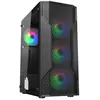Image de Boitier PC Gaming - Cougar Gaming - MX110RGB - 4 Ventilateurs ARGB 120mm Préinstallés, USB 3.0, ATX/M-ATX/ITX, Gaming et Bureautique