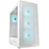 Image de Boitier PC Gaming - Cougar Gaming - AIRFACEPURE PROW - Blanc - 4 Ventilateurs ARGB, Mesh, USB-C 3.2, GPU 320mm, Haute Performance