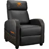 Image de Fauteuil gaming - Cougar Gaming - RANGERELITE - Noir/orange - Dossier 180° - Accoudoirs 4D - PVC, velours et tissu imitation cuir