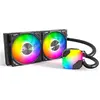 Image de Montech Hyper Flow ARGB 240 AIO, Noir, Refroidissement liquide CPU, Noir