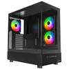 Image de Montech Boitier Moyen Tour ATX XR avec panneaux vitrés (Noir)