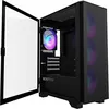 Image de Boîtier Micro-ATX - MONTECH - Air 100 ARGB - Verre trempé - Noir - Éclairage ARGB