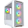 Image de Boîtier PC - MONTECH - XR Wood - Midi-Tour - ARGB - Verre trempé - Blanc