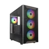 Image de Boîtier PC - MONTECH - XR Wood - Midi-Tower - ARGB - Verre Trempé - Noir