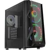 Image de AeroCool NightHawk Duo (ATX, mATX, Mini-ITX), Boîtier PC, Noir