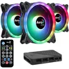 Image de AeroCool Duo 12 Pro - Kit de ventilateur d'armoire de système - 120 mm