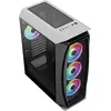 Image de AeroCool Aero One Duo (ATX, mATX, Mini-ITX), Boîtier PC, Blanc