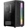 Image de Boîtier Pc ATX Aerocool PRIMEBK Panneau Frontal ARGB Verre Trempé