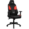 Image de AeroCool Admiral Chaise de jeu universelle Assise rembourrée, Chaise gaming, Rouge, Noir