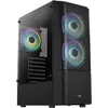Image de AeroCool Maille Quantum (ATX, mATX, Mini-ITX), Boîtier PC, Noir