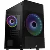 Image de Boitier Cube Micro ATX AeroCool Atomic Lite RGB avec panneau vitré (Noir)