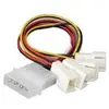 Image de Akasa connexion multi-ventilateurs avec réduction de vitesse (15 cm, 3 pin), Câble interne (PC)