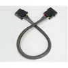 Image de Akasa Rallonge Molex 4 pins torsadée - 30cm black (30 cm, 4 broches Molex), Câble interne (PC)