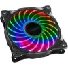 Image de Akasa Ventilateur Vegas X7 LED, RGB (120 mm, 1x), Ventilateur PC, Noir