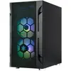Image de Silverstone Fara H1M Pro Micro-ATX Case - Verre trempé, ARGB (mATX, Mini-DTX, Mini-ITX), Boîtier PC, Noir