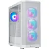 Image de Silverstone SST-FA514X-WG - FARA Châssis ATX tour de jeu à haut flux d'air avec double support de radiateur (ATX, mATX, Mini-ITX), Boîtier PC, Blanc
