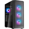 Image de Silverstone SST-FA514X-BG - FARA Châssis ATX tour de jeu à haut flux d'air avec double support de radiateur (ATX, mATX, Mini-ITX), Boîtier PC, Noir