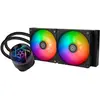 Image de Silverstone NovaPeak 240 ARGB 240mm (noir), Refroidissement liquide CPU, Noir