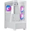 Image de Silverstone SST-LD05-W-ARGB - Panorama Tower Micro-ATX Computer Case, white (ATX), Boîtier PC, Blanc