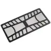 Image de SilverStone FF142B - Kit de filtres antipoussière pour armoire système - noir