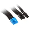 Image de Silverstone Câbles 6+2 PCIe pour les alimentations modulaires (55 cm, 6+2 broches PCI-Express), Câble interne (PC)