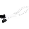 Image de Silverstone ATX Extension 6-6(PCI-E)Pin blanc (25 cm), Câble interne (PC)