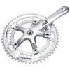 Image de Pédalier Double Route SunRace FCR818 39 / 53T & 42 / 42T 170mm Argent