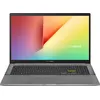 Image de ASUS VivoBook S15 S533EQ-BN182T - Core i7 1165G7 / 2.8 GHz - Windows 10 Home - 8 Go RAM - 512 Go SSD NVMe - 15.6" 1920 x 1080 (Full HD) - GF MX350 / Iris Xe Graphics - Bluetooth, Wi-Fi 6 - gris (partie supérieure), gris (inférieur), noir indie (couvercl