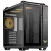 Image de Boîtier PC Asus TUF Gaming GT502 PLUS - Acier, Plastique, Verre Trempé - Noir, Jaune - 45 x 45 x 44,6 cm