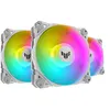 Image de Pack de 3 ventilateurs PC ASUS TUF GAMING TF120 ARGB 120 mm blanc