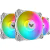 Image de ASUS TUF Gaming TF120 ARGB Pack de 3 pièces (120 mm, 3x), Ventilateur PC, Blanc