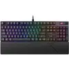 Image de ASUS Clavier ROG STRIX SCOPE II RX RXRD français. Mise en page (FR, Filaire), Clavier, Multicolore, Noir