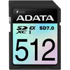 Image de Adata Carte SD SDXC Premier Extreme (512 Go, SDXC, U3, UHS-I), Carte mémoire, Noir