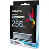 Image de Adata UE800 Lecteur flash USB USB Type-C 3.2 Gen 2 (3.1 Gen 2) Silver (256 Go, USB-C), Clé USB, Argent