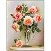 Image de Peinture murale Poster vintage rose aquarelle Toile