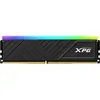 Image de Adata DDR4 8GB 3200-16 XPG D35 RGB bk Single Tray noir (1 x 8GB, 3200 MHz, RAM DDR4, DIMM), Mémoire vive, Noir